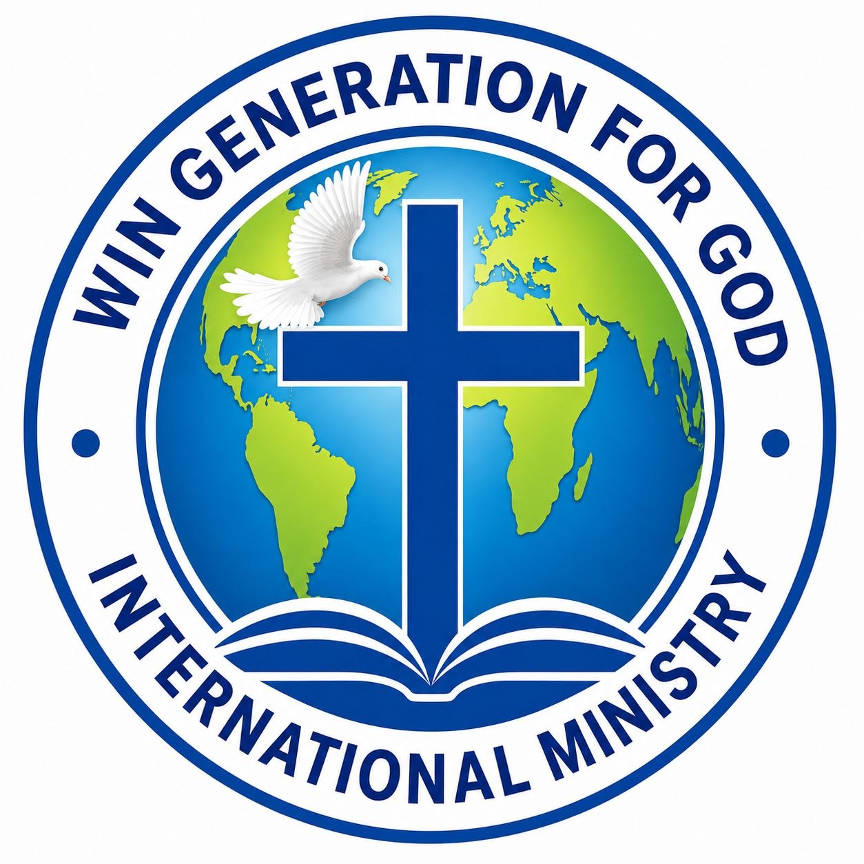 WGGIM seal — dove, cross and globe